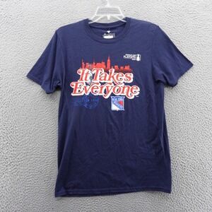 New York Rangers Stanley Cup Playoffs 2024 NHL Fanatics TShirt Medium‎